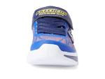 Skechers Kids Boys Flex-Glow Elite-Vorlo Sneaker, Royal/Orange, 1, Little Kid