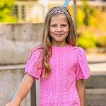 FROG SAC 6 Glitter Headbands for Girls, Adjustable Non Slip Thin Elastic Hair Bands for Kids, Stretch Heart Zig Zag Girl Hair Accessories, Sparkly Headband, Head Band Hairband (Multicolor 1, Kids)