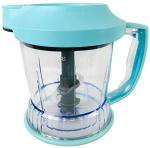 Ninja Storm Food Processor Blender Master Bowl 450W Motor Power Pod with Total Crushing Technology BPA-Free Pitcher QB751Q (turquise) (Renewed)