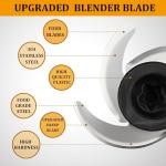 4 Point Blender Blade Replacement Parts For Ninja 64OZ 72OZ Food Processor Bowl Chopping Blade 319KKU770 Compatible With Ninja 8-Cup 9-Cup Pitcher CT682SP BL681A BL682 BL770 BL770AMZ BL772 BL910
