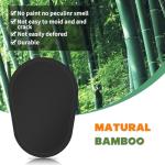 Bamboo Mixer Slider for Kitchen Aid 5-8 Qt Bowl Lift Stand Mixer, Kitchen Appliance sliding mat Countertop Storage Attachments, Mixer Accessories Sliding Tray Moving Board for Kitchen Aid (Black)