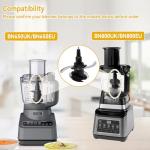 SYWAN Blender 4 Blade Replacement for Ninja 64oz 72oz Food Processor Bowl Chopping Blade 319KKU770 Compatible With Ninja 8-Cup 9-Cup Pitcher CT682SP BL681A BL682 BL770 BL770AMZ and More