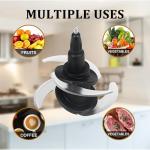 4 Point Blender Blade Replacement Parts For Ninja 64OZ 72OZ Food Processor Bowl Chopping Blade 319KKU770 Compatible With Ninja 8-Cup 9-Cup Pitcher CT682SP BL681A BL682 BL770 BL770AMZ BL772 BL910