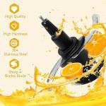 SYWAN Blender 4 Blade Replacement for Ninja 64oz 72oz Food Processor Bowl Chopping Blade 319KKU770 Compatible With Ninja 8-Cup 9-Cup Pitcher CT682SP BL681A BL682 BL770 BL770AMZ and More