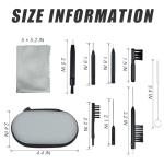 10 PCS Hearing Aid Cleaning Kits Hearing Amplifier Brush Tools Earbuds Headphones Airpods Cleaner Brush Kits with Case