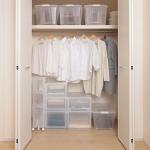 Iris Ohyama MBC-L Storage Case, Natural, Size L, Walk-in Closet, Set of 3