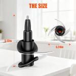 4-Blade Replacement for Ninja Blender 64oz(8Cup)72oz(9Cup) Food Processor Bowl, Chopping Blade 319KKU770 for Ninja Pitcher CT682SP BL681A BL682 BL770 BL770AMZ BL772 BL910 BN600 BN601 BN800 BN801...