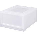 Iris Ohyama MBC-L Storage Case, Natural, Size L, Walk-in Closet, Set of 3