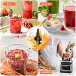 4-Blade Replacement for Ninja Blender 64oz(8Cup)72oz(9Cup) Food Processor Bowl, Chopping Blade 319KKU770 for Ninja Pitcher CT682SP BL681A BL682 BL770 BL770AMZ BL772 BL910 BN600 BN601 BN800 BN801...