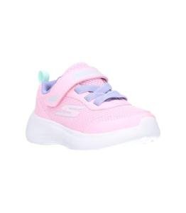 SKECHERS Kids Girls Selectors-Reset Achieved Sneaker, Light Pink, 1 Little Kid
