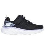 Skechers Kids Boundless Sneaker, Black/Lavender, 2 Little Kid