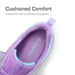 DREAM PAIRS Girls Shoes Sneakers Kids Tennis Shoes Sparkle ColorBurst Lightweight Running Casual Walking Shoes,Size 11 Little Kid,Purple/Silver/Blue,SDRS2405K