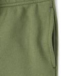 The Children's Place,Boys,Active Fleece Jogger Pants,Olive Cargo,Medium