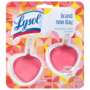 Lysol Automatic Toilet Bowl Cleaner - Mango & Hibiscus 2 ct.