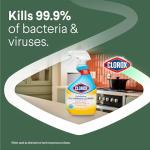 Clorox Disinfecting All Purpose Cleaner, Bleach Free, Crisp Lemon, 32 Fluid Ounces (Pack May Vary)