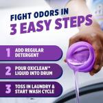 OxiClean Odor Blasters Odor and Stain Remover Liquid Laundry Additive, Water-Activated Laundry Stain Remover, 45 fl oz