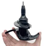 Blender Dough Blade Replacement for Ninja 64-oz 72-oz Food Processor Bowl Combo Dough Hook 320KKU770 for Ninja 8-Cup 9-Cup Pitcher CT682SP BL681A BL682 BL770 BL770AMZ BL910 BN600 BN601 BN800 BN801