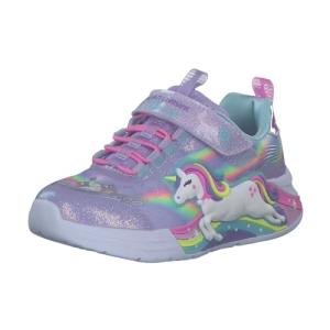 Skechers Kids Unicorn Chaser Sneaker, Lavender/Multi, 8 Toddler