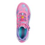 Skechers Kids Power Jams - Skech Friends Sneaker, Pink/Multi, 12.5 Little Kid