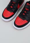 Nike Court Borough Low 2 (Little Kid) Black/University Red/White