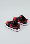 Nike Court Borough Low 2 (Little Kid) Black/University Red/White