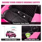 TOBBI Licensed Land Rover VELAR Electric Car for Kid by TOBBI,12V 7AH Ride On Toy for Kids Ages 3-8,Kids Ride On Car w/Remote Control/Music/Safety Belt,Double Doors