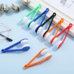10Pcs Mini Eyeglass Cleaner, Soft Brush Cleaning Tool, Eyeglass Microfiber Cleaner, Sun Glasses Cleaners Microfiber Cleaning Clip, Glasses Accessories, 5Colors.