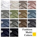 WelvetBLK Stone Blackout Curtains for Bedroom Living Room 63 Inch Length 2 Panels Set, Soft Solid Room Darkening Thermal Insulated Window Treatments, Rod Pocket Dining Room Curtains, 40" Wx63 L