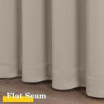 WelvetBLK Stone Blackout Curtains for Bedroom Living Room 63 Inch Length 2 Panels Set, Soft Solid Room Darkening Thermal Insulated Window Treatments, Rod Pocket Dining Room Curtains, 40" Wx63 L