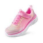 DREAM PAIRS Girls Shoes Sneakers Kids Tennis Shoes Sparkle ColorBurst Lightweight Running Casual Walking Shoes,Size 13 Little Kid,Pink,SDRS2405K