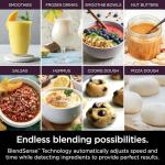 Ninja Detect Kitchen System TB400 Power Blender + Food Processor, 1700W Peak Motor, BlendSense Auto-Detect Technology, 72-oz Pitcher, 64-oz Processor Bowl, Two 24-oz Cups, Silver