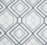 VCNY Home - Curtains, Window Treatment with Grommet Top, Geometric 4-Piece Set Includes 2 Printed & 2 Sheer Panels (Jackston Charcoal, 38" x 84")