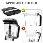 Lid Replacement for Ninja Blender 72 OZ Pitcher, Replacement Parts Top Locking Lid Cover for Ninja Blender BL660 BL770 BL740 BL772Q BL773CC0 BL665Q, Ninja New Model Food Processor Accessories