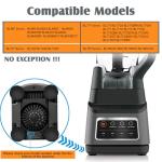 Lid Replacement for Ninja Blender 72 OZ Pitcher, Replacement Parts Top Locking Lid Cover for Ninja Blender BL660 BL770 BL740 BL772Q BL773CC0 BL665Q, Ninja New Model Food Processor Accessories