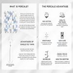 Nautica - Twin XL Size Sheet Set, Crisp & Tailored Cooling Sheets with a Smooth Cotton Percale Lightweight Feel - Bed Sheets with Matching Pillowcase & Fitted Sheet (Audley Stripe Blue)