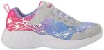 Skechers Kids Girls Unicorn Dreams-Wishful Magic Sneaker, Silver/Lavender, 1.5, Little Kid