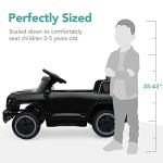 Best Choice Products Kids 6V Ride On Truck w/Parent Remote Control, 3 Speeds, LED Lights, Black