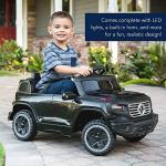 Best Choice Products Kids 6V Ride On Truck w/Parent Remote Control, 3 Speeds, LED Lights, Black