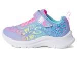 SKECHERS Kids Girls Jumpsters 2.0 Sneaker, Lavender/Multi, 1 Little Kid