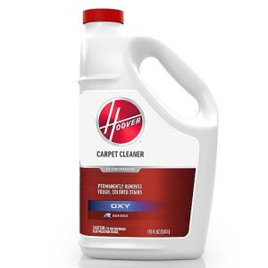 Hoover Oxy Carpet Cleaner Solution, 116 oz., Ocean Breeze Scent, Deep Cleaning Carpet Shampoo Solution, Removes Tough Colored Stains from Carpet and Upholstery, Pair with Hoover Carpet Cleaner Machine