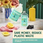 Aunt Fannie's All Purpose Household Cleaner, Multi-surface Spray, Powered by Vinegar for Kitchen, Bath, Windows and Countertops, Lemon Scent (Refill)