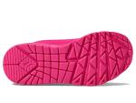 Skechers Girls Uno Gen1-Neon Glow Sneaker, Hot Pink, 12 Little Kid