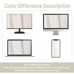 DriftAway Double Layer Linen Blackout Tie Up Curtains Thermal Insulated Fully Lined Balloon Roman Shade Bathroom Window Adjustable Rod Pocket for Small Window 25 Inch by 47 Inch Light Linen