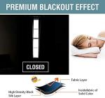 H.VERSAILTEX Blackout Curtain for Living Room Thermal Insulated Window Treatment Curtain Extra Long 84 inch Length Energy Saving Solid Grommet Top Blackout Drape, One Panel, Bronze Green, 52"W x 84"L