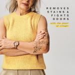 9 Elements Liquid Laundry Detergent, Citrus Scent, Vinegar Powered, 92 fl oz, 1 count