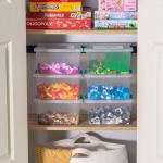 IRIS USA 4 Qt. Small Plastic Storage Bins with Lids, 6 Pack, Clip Box Containers for Craft Storage, Organizing Tote Sensory Bins for Home, Office & Art Supplies, Stackable, Clear