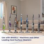 Bissell CrossWave & SpinWave Wood Floor Cleaning Formula, 32 oz, Dissolves Dirt, Grime, and Sticky Messes, Safe on Sealed Floors, Pair with CrossWave, SpinWave, & Other Hard Surface Cleaners, Lemon