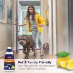 Bissell CrossWave & SpinWave Wood Floor Cleaning Formula, 32 oz, Dissolves Dirt, Grime, and Sticky Messes, Safe on Sealed Floors, Pair with CrossWave, SpinWave, & Other Hard Surface Cleaners, Lemon