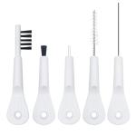 5pieces Hearing Aid Cleaning Brush Kit for Earbuds/Headphones, Multi-Functional Cleaner Kit Brushes Tools Ideal Gift