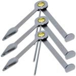 Pipe Scraper Cleaner Tool (3 Pack) 3-in-1 Tobacco Pipe Cleaning Accessories for Clean Pipe Reamers Tamper (Silver)